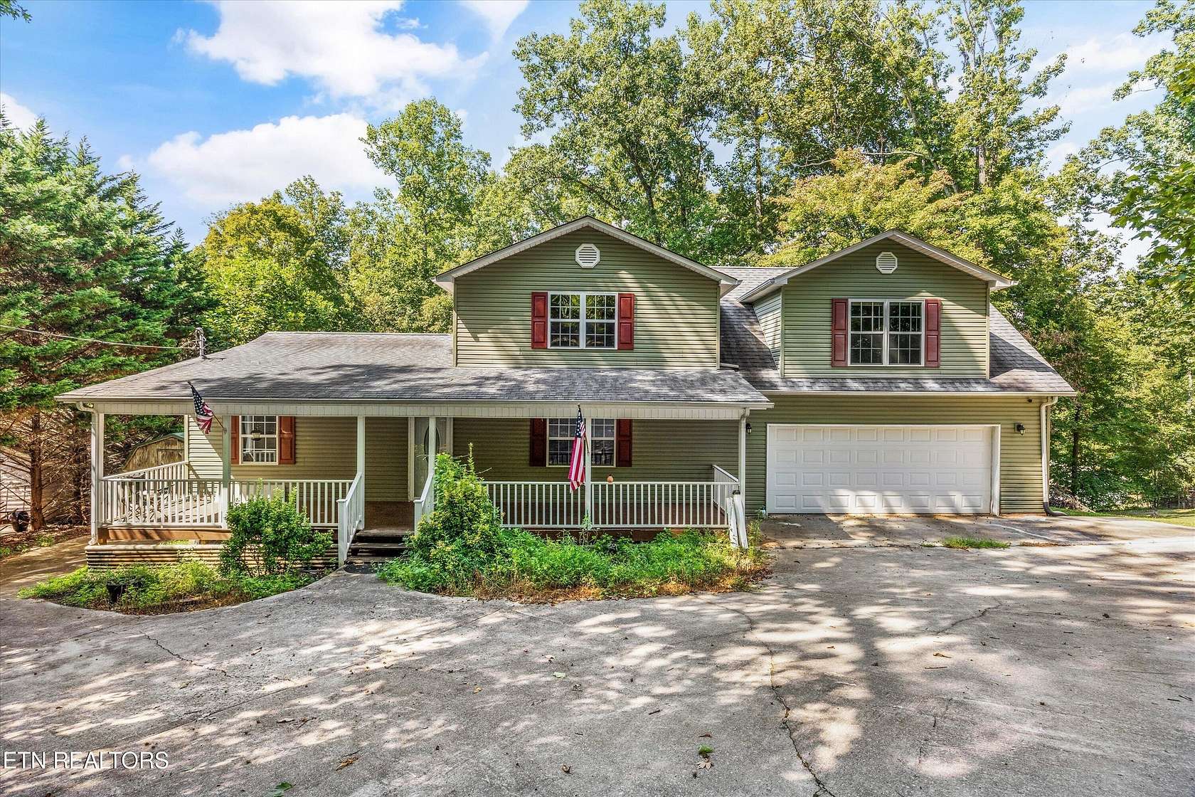 1.7 Acres of Land with Home for Sale in Rocky Top, Tennessee