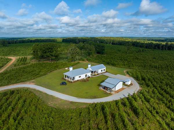 377 Acres of Land with Home for Sale in Coleman, Georgia