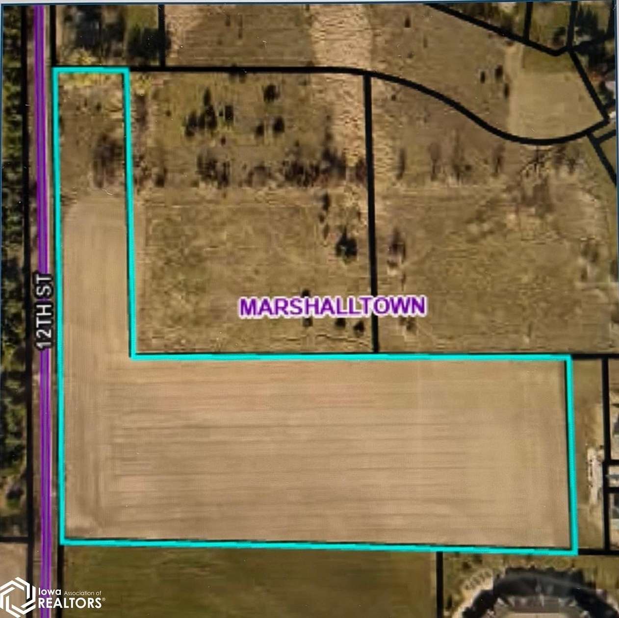12.9 Acres of Land for Sale in Marshalltown, Iowa