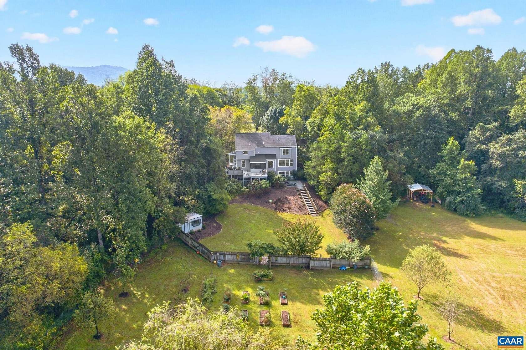 9.19 Acres of Land with Home for Sale in Advance Mills, Virginia
