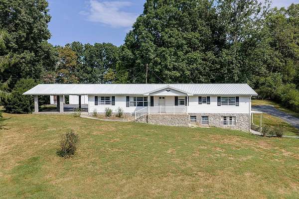 3 Acres of Land with Home for Auction in Corryton, Tennessee