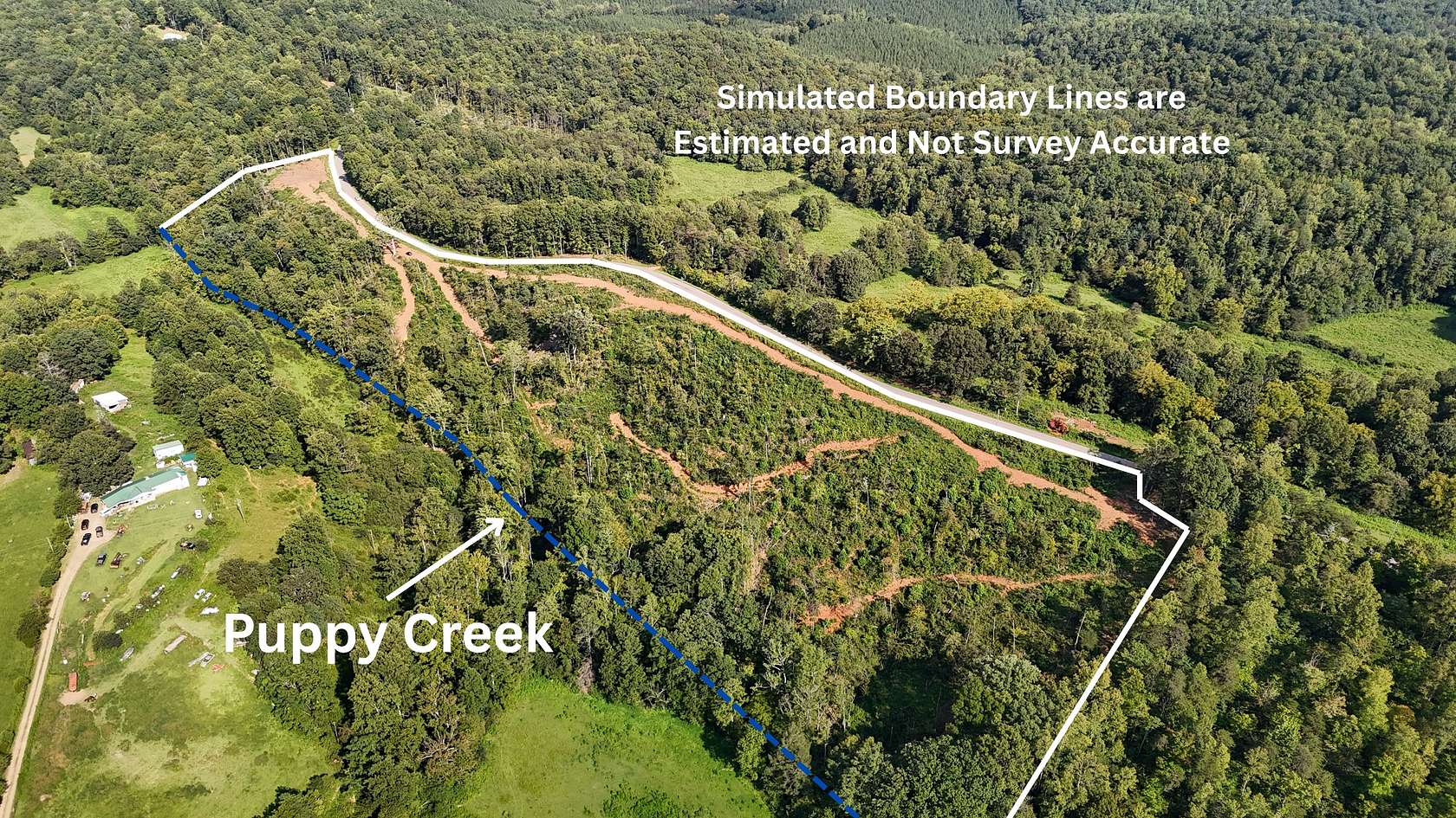 16 Acres of Land for Sale in Stuart, Virginia