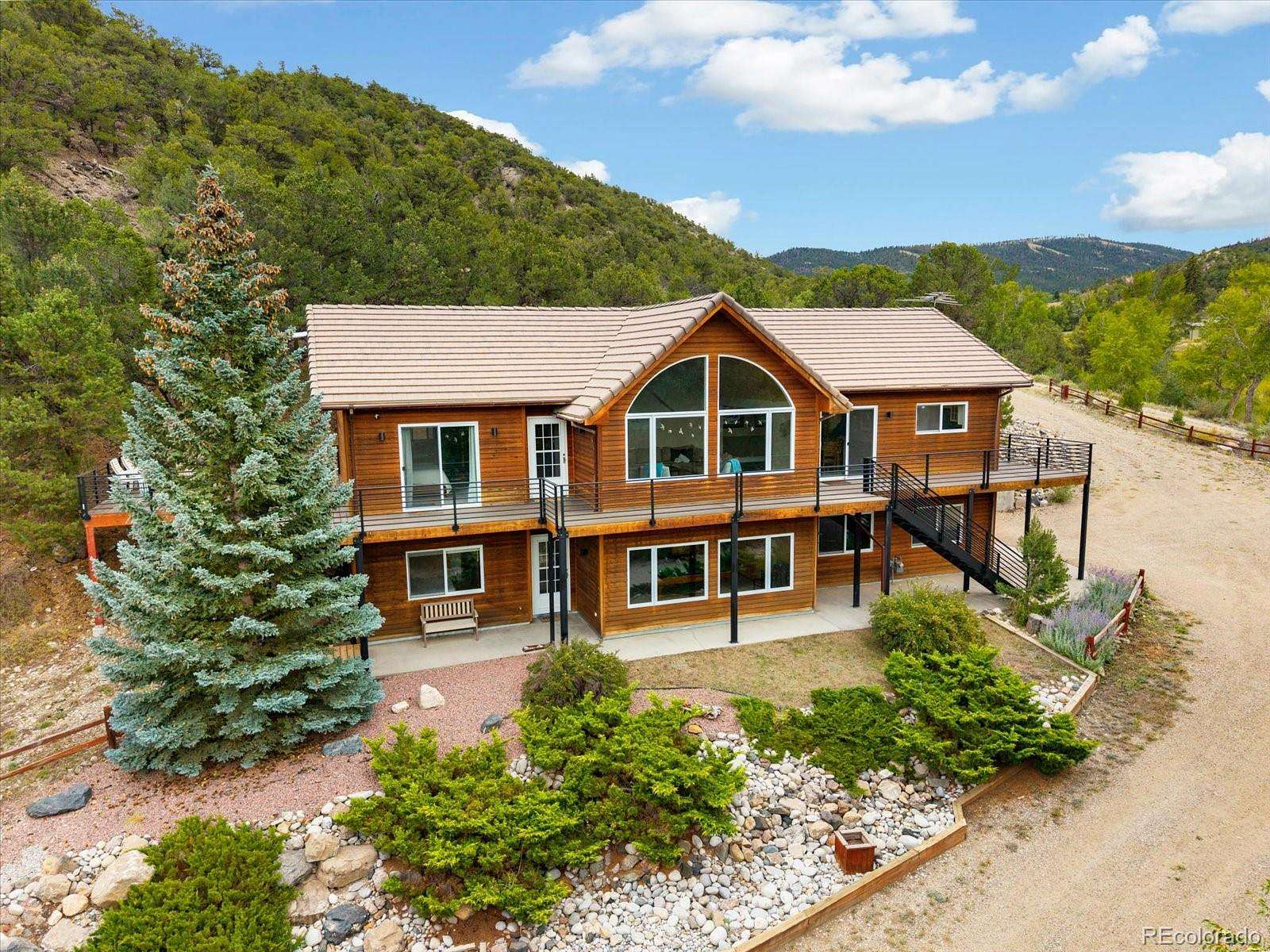 36.8 Acres of Recreational Land with Home for Sale in Salida, Colorado