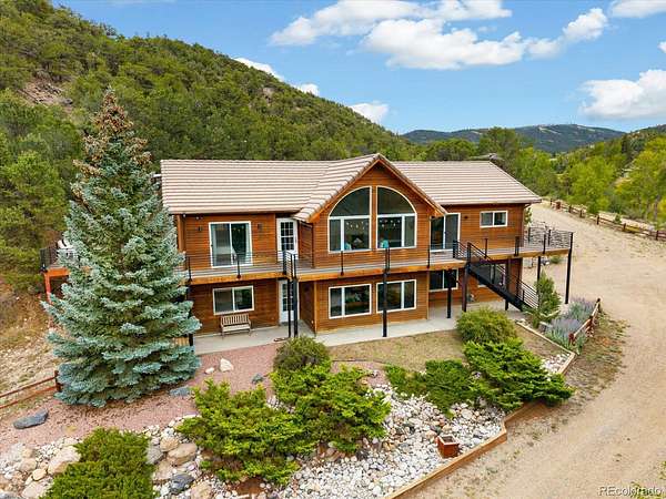 36.8 Acres of Recreational Land with Home for Sale in Salida, Colorado