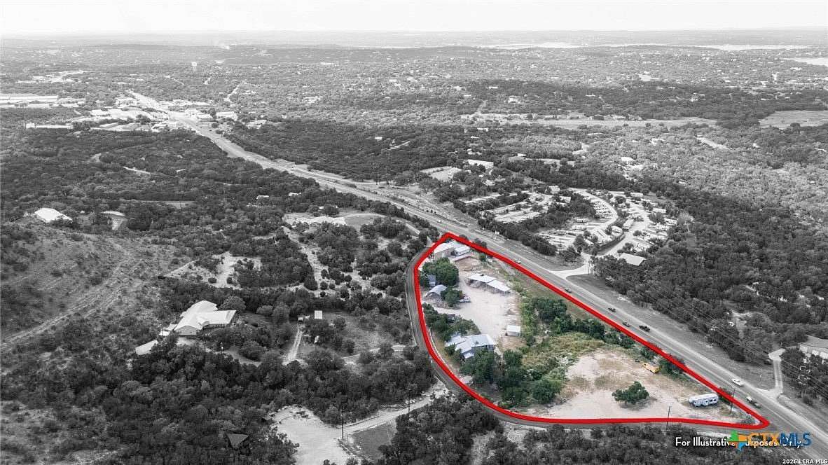 3.8 Acres of Improved Commercial Land for Sale in New Braunfels, Texas