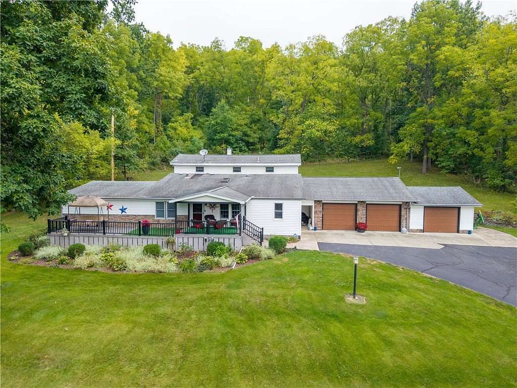 6.36 Acres of Land with Home for Sale in Dansville, New York
