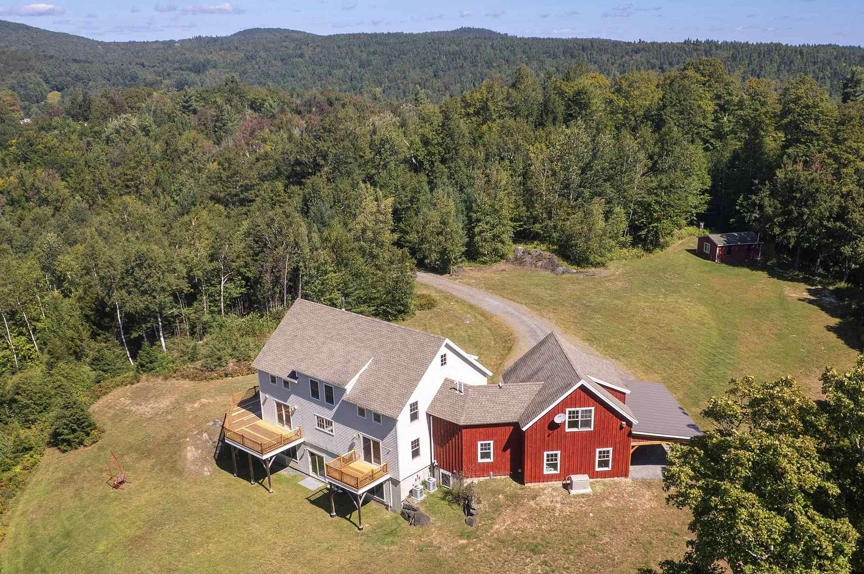 10.2 Acres of Land with Home for Sale in Wardsboro, Vermont