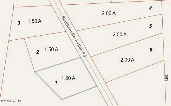 1.5 Acres of Residential Land for Sale in Spring Hope, North Carolina