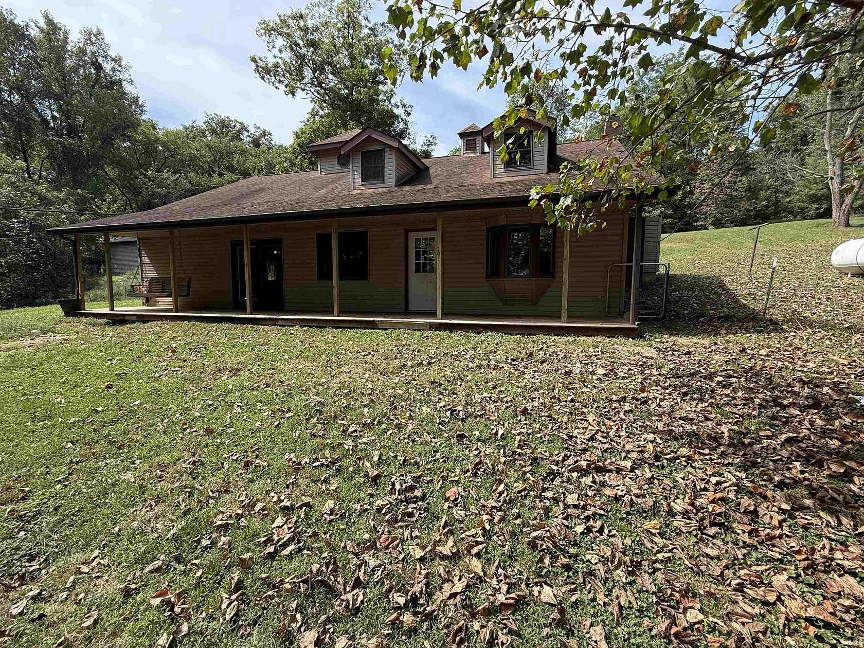 2.5 Acres of Land with Home for Sale in Mitchell, Indiana
