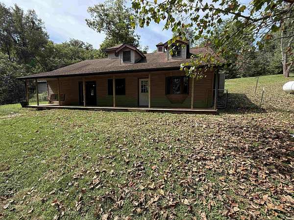 2.5 Acres of Land with Home for Sale in Mitchell, Indiana