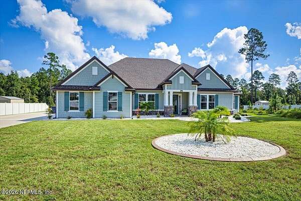 1.62 Acres of Land with Home for Sale in Hilliard, Florida