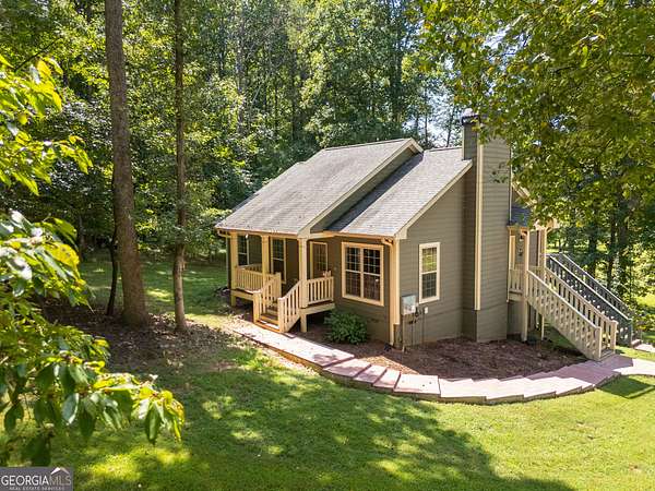 8.24 Acres of Land with Home for Sale in Cleveland, Georgia