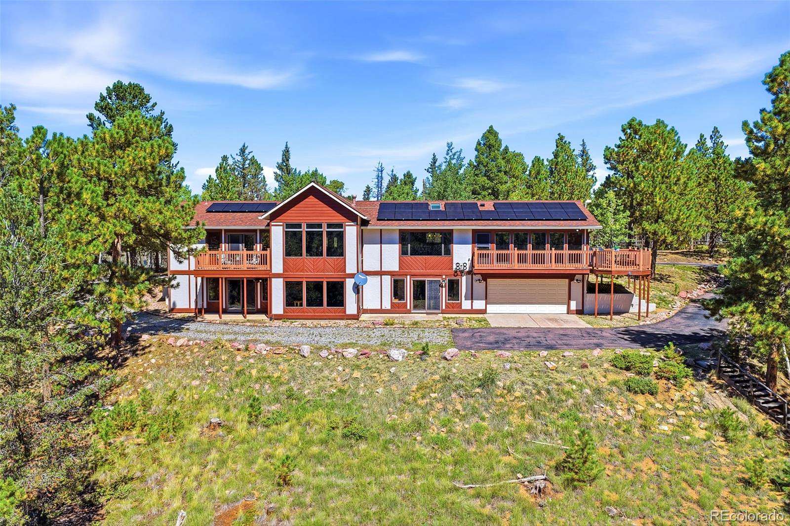 21.8 Acres of Land with Home for Sale in Divide, Colorado