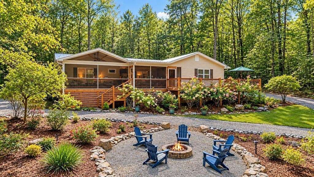5.25 Acres of Land with Home for Sale in Blue Ridge, Georgia