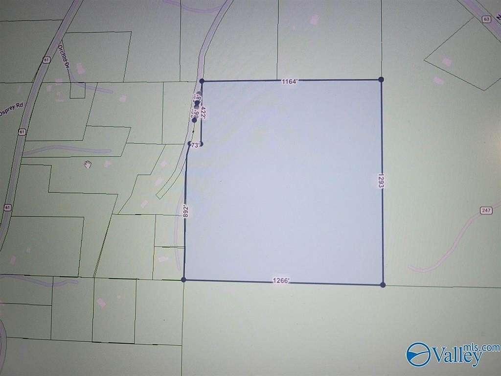 40 Acres of Recreational Land for Sale in Houston, Alabama