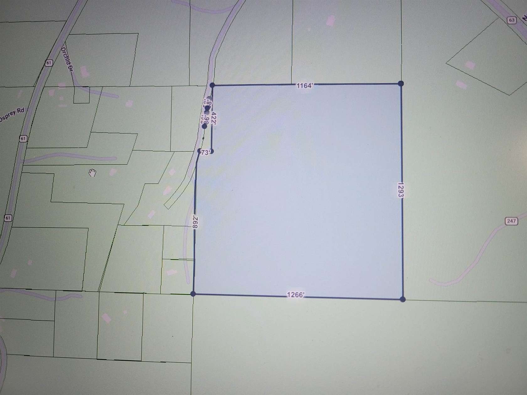 36.8 Acres of Recreational & Residential Land for Sale in Houston, Alabama