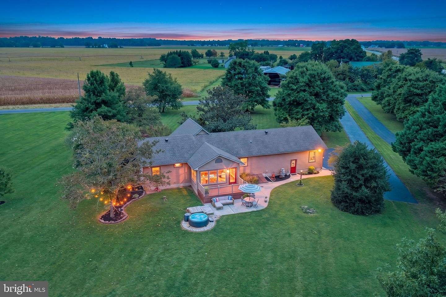 3.7 Acres of Land with Home for Sale in Felton, Delaware