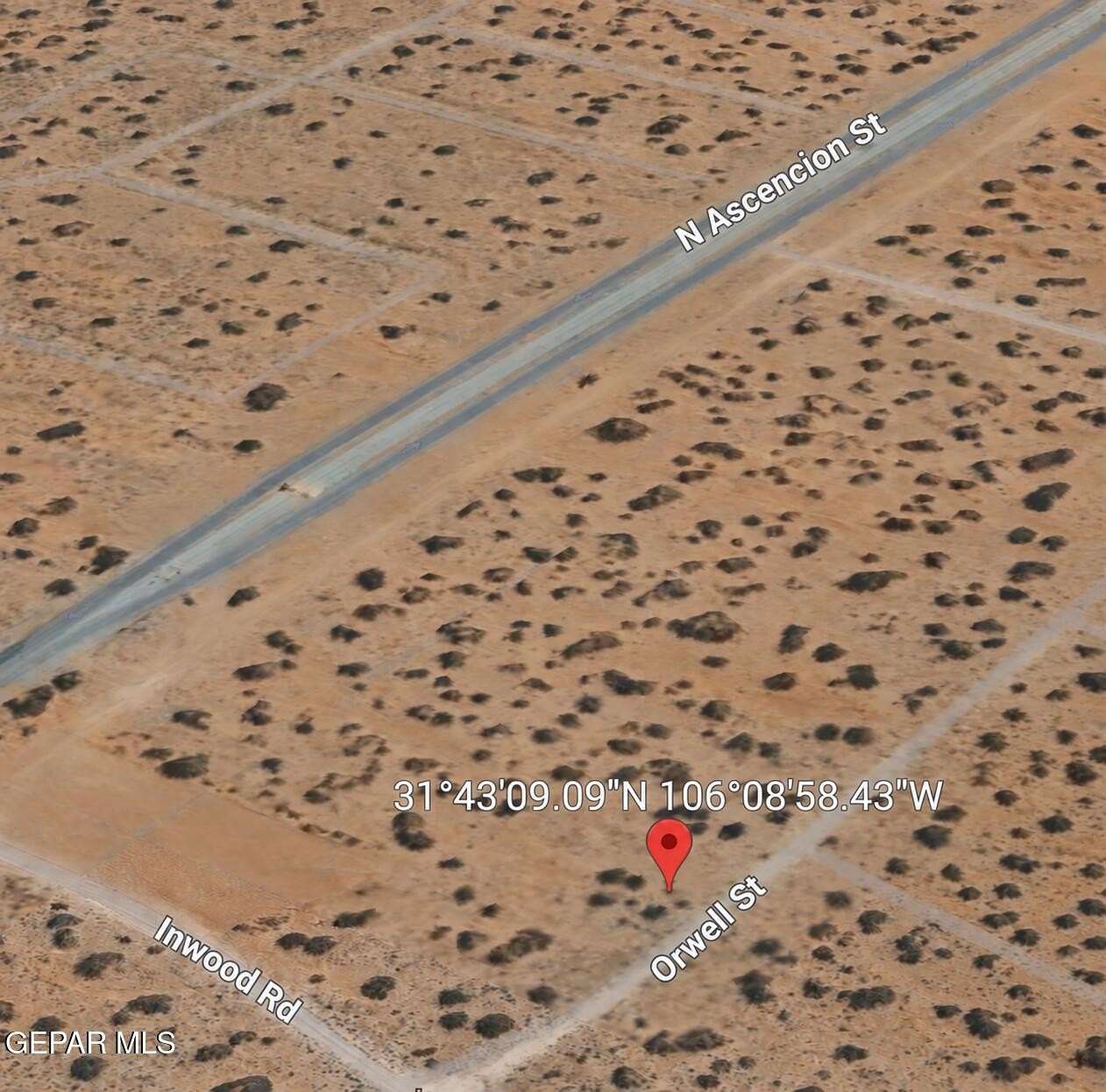 0.5 Acres of Residential Land for Sale in El Paso, Texas
