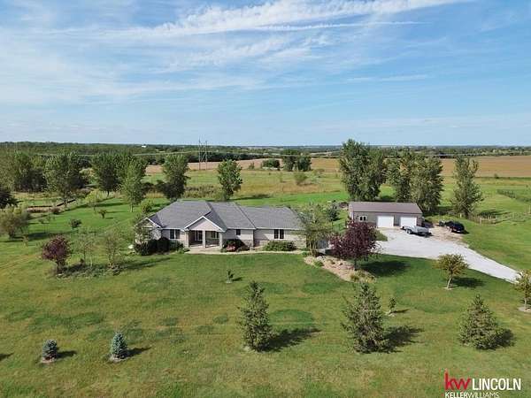 3.49 Acres of Land with Home for Sale in Firth, Nebraska