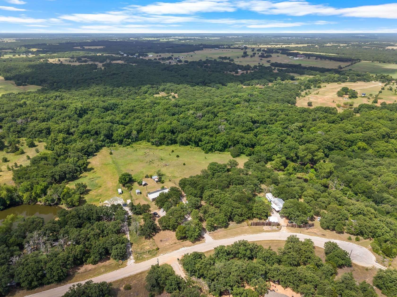 10 Acres of Land with Home for Sale in Sunset, Texas