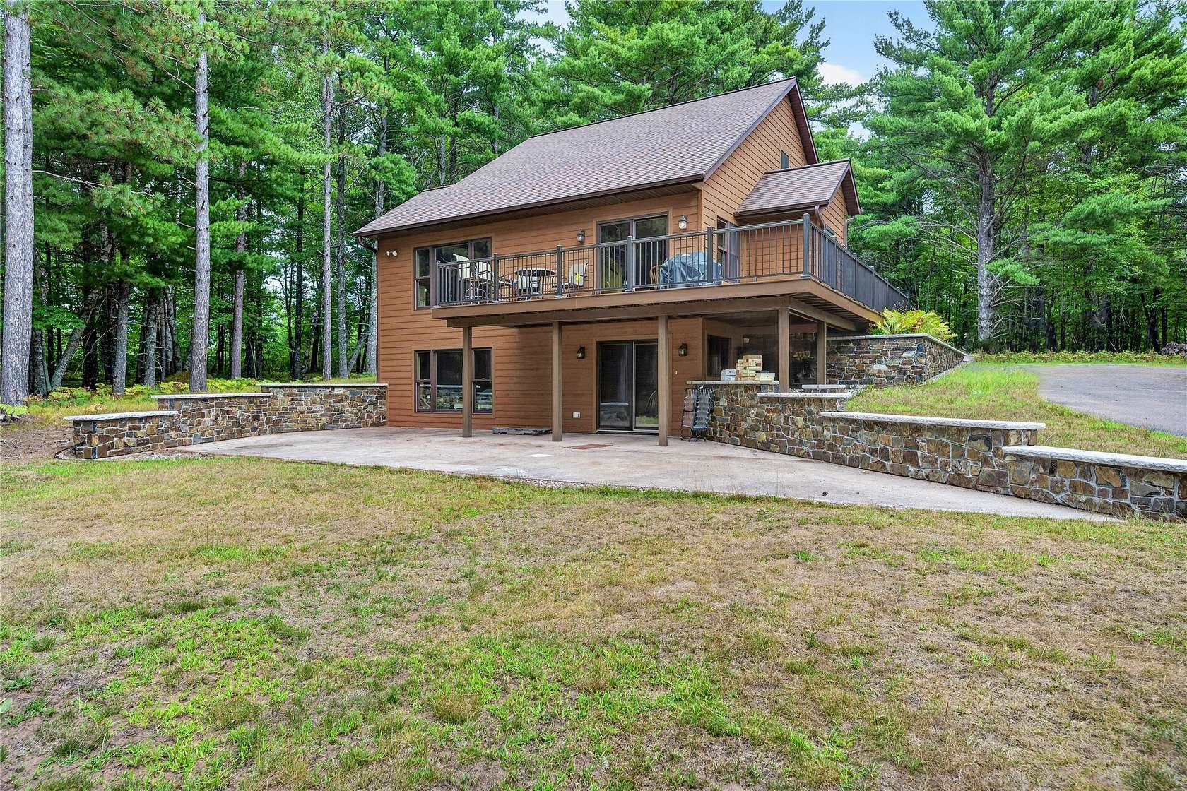 35 Acres of Recreational Land with Home for Sale in Barnes Town, Wisconsin