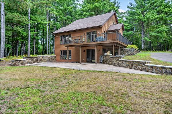 35 Acres of Recreational Land with Home for Sale in Barnes Town, Wisconsin