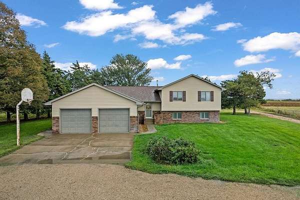 115 Acres of Land with Home for Sale in Rising City, Nebraska