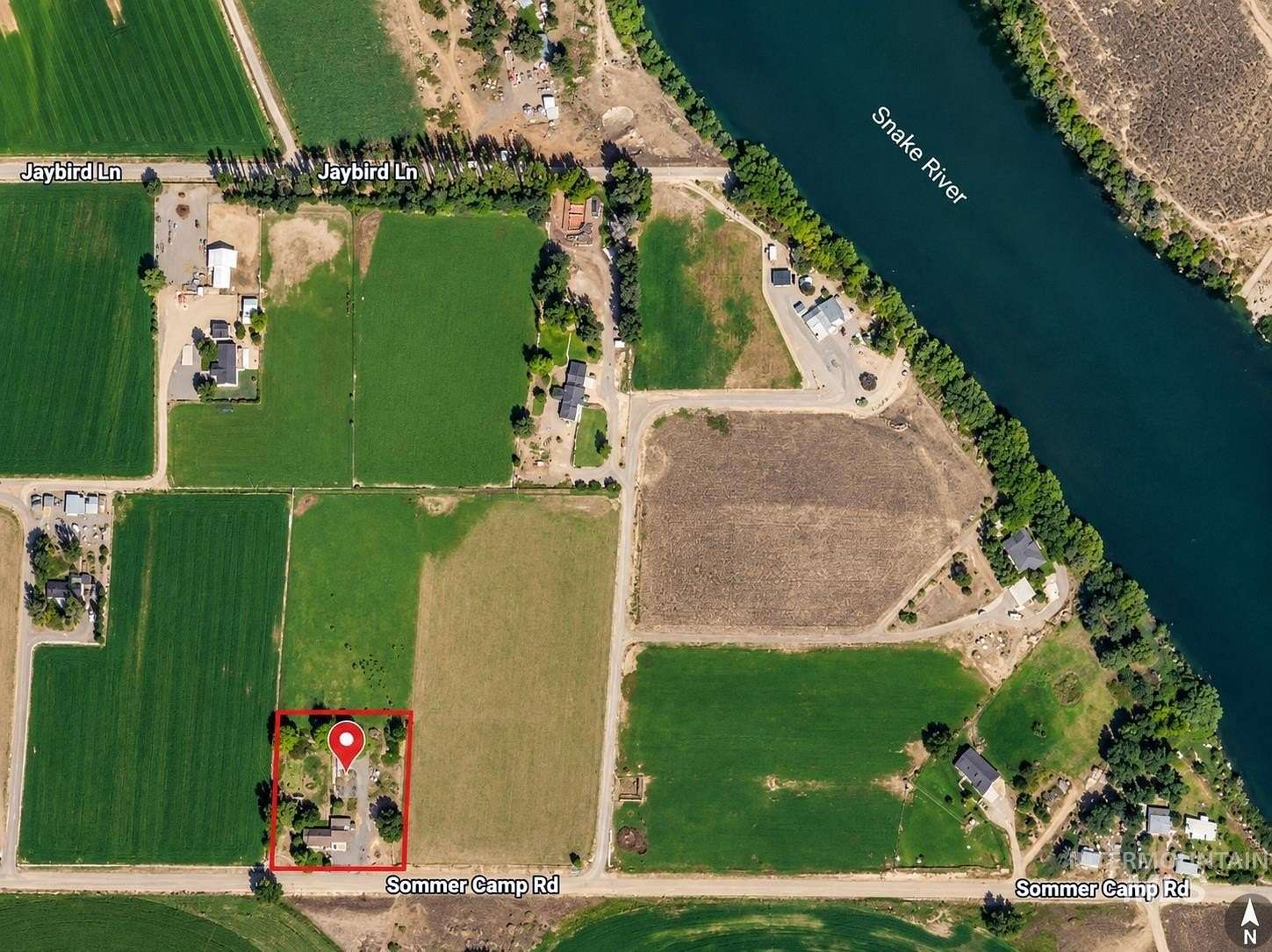 1.59 Acres of Land with Home for Sale in Melba, Idaho