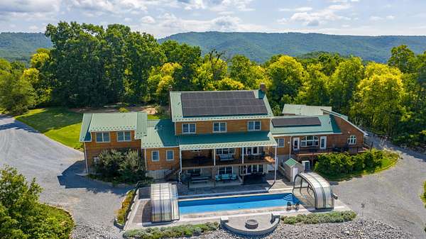 43.3 Acres of Recreational Land with Home for Sale in Caldwell, West Virginia