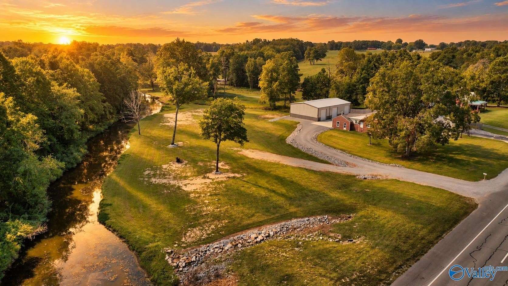 2 Acres of Land with Home for Sale in Section, Alabama