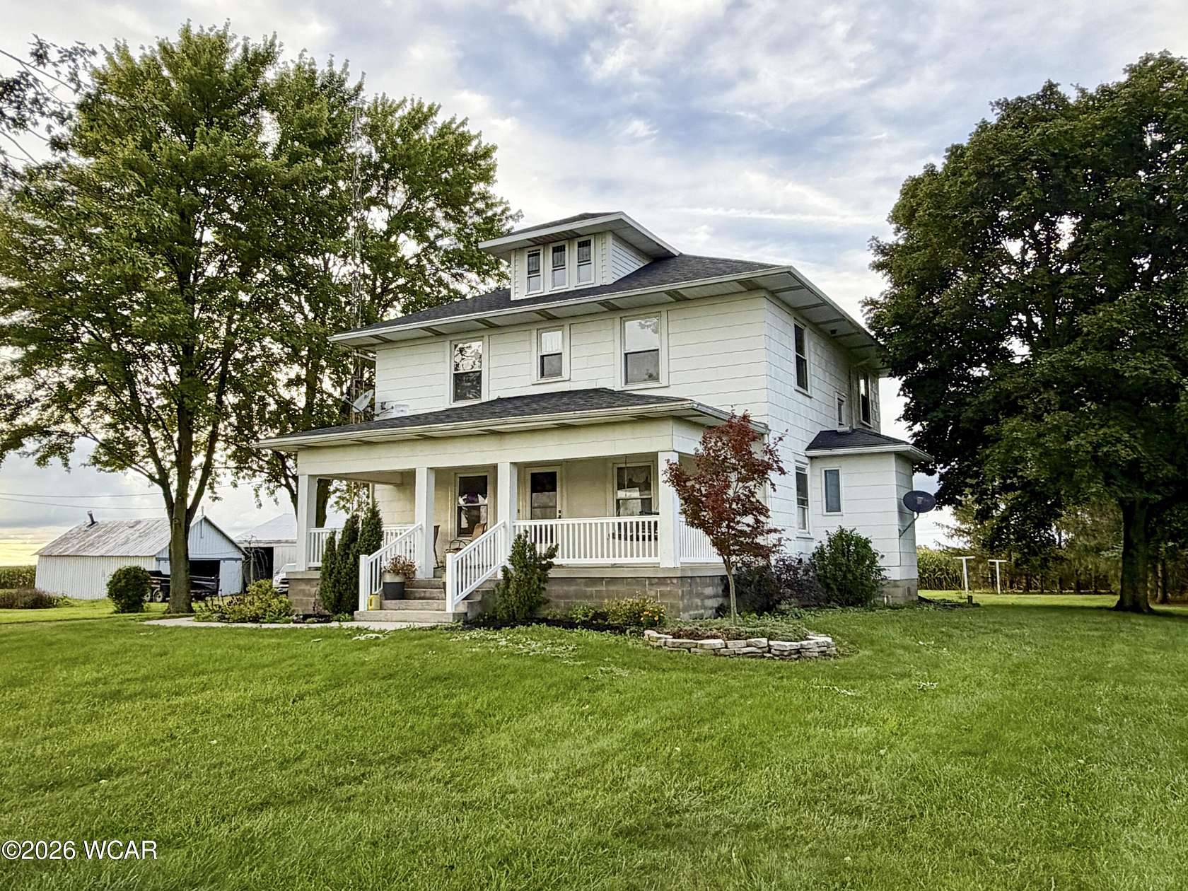2.55 Acres of Land with Home for Sale in Pandora, Ohio