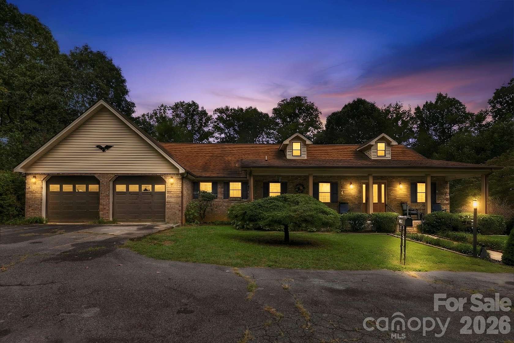 22 Acres of Recreational Land with Home for Sale in Hendersonville, North Carolina