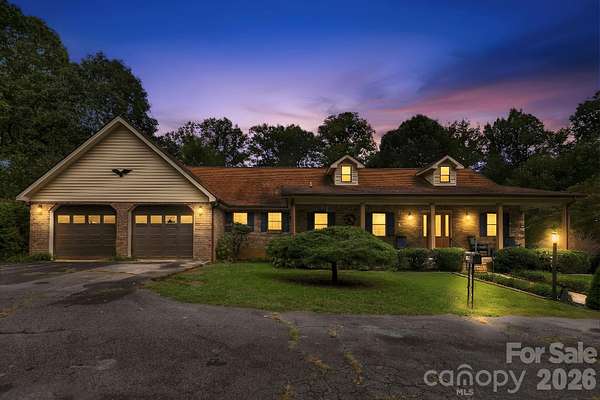 22 Acres of Recreational Land with Home for Sale in Hendersonville, North Carolina