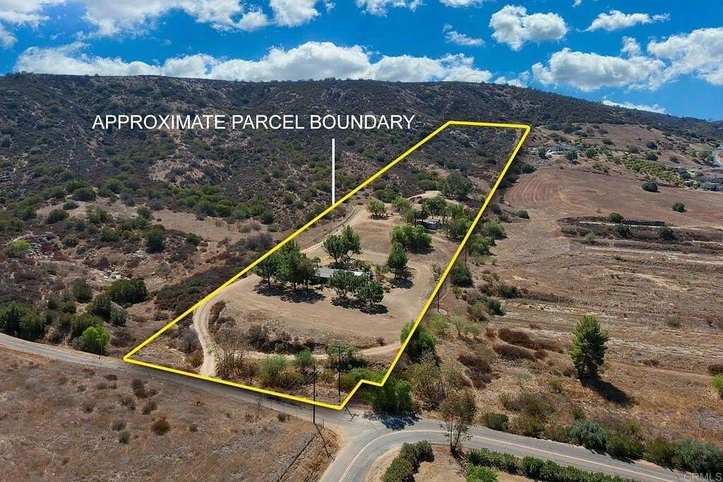 7 Acres of Land with Home for Sale in Ramona, California
