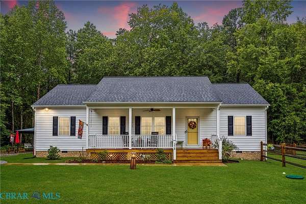 5.5 Acres of Land with Home for Sale in Mattaponi, Virginia