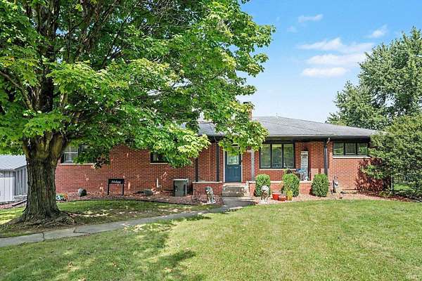 4 Acres of Land with Home for Sale in Elkhart, Indiana