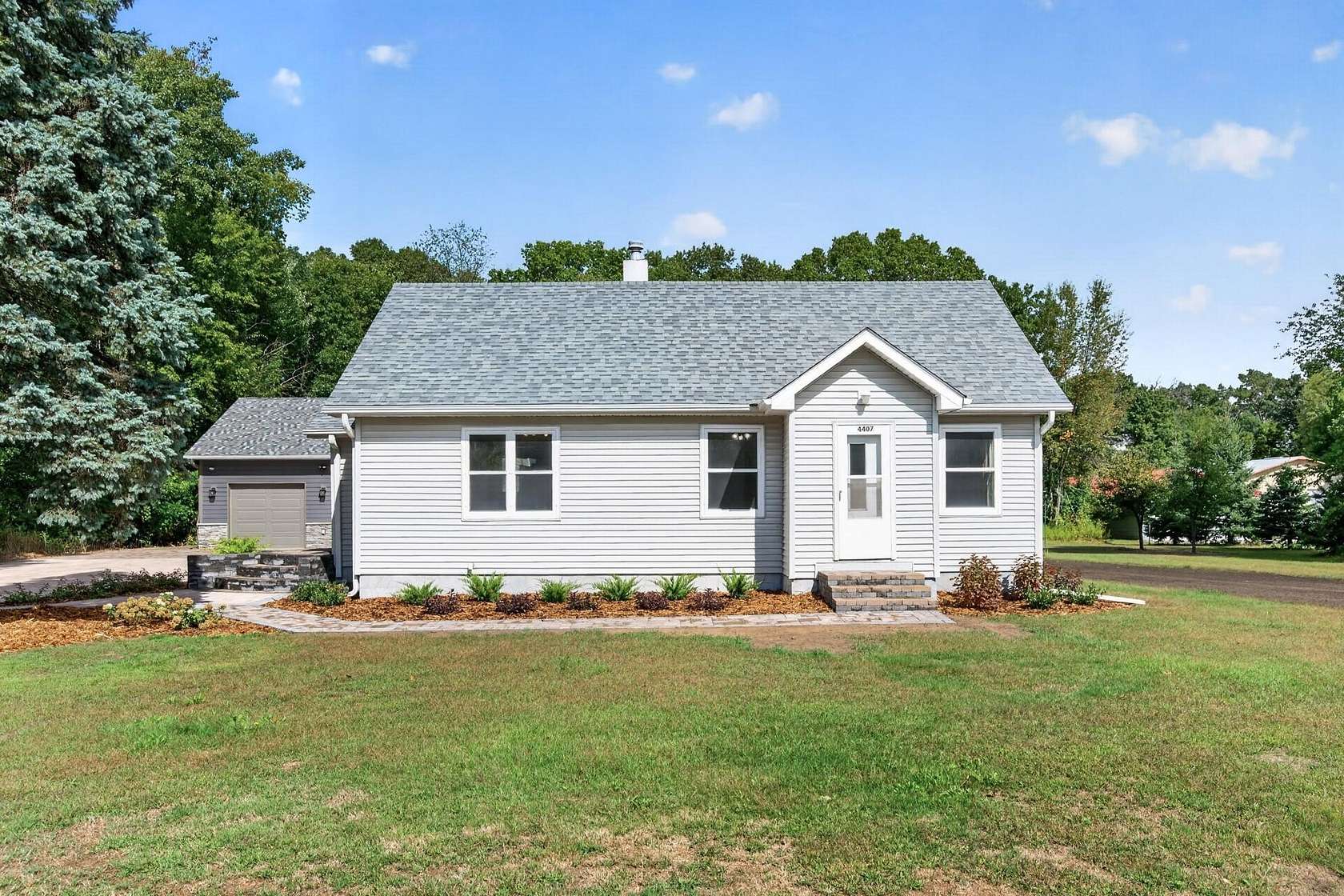 5 Acres of Land with Home for Sale in Ham Lake, Minnesota