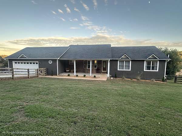 5.52 Acres of Land with Home for Sale in Riceville, Tennessee