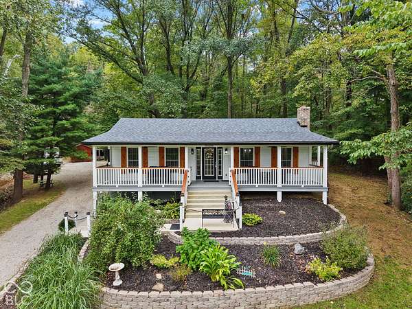 5.73 Acres of Land with Home for Sale in Martinsville, Indiana