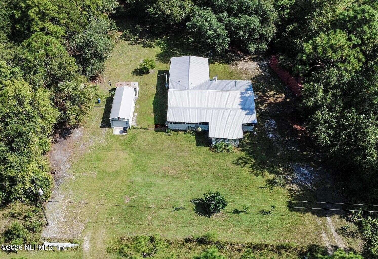 1.64 Acres of Land with Home for Sale in Keystone Heights, Florida