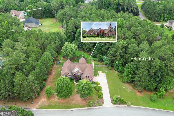 3 Acres of Land with Home for Sale in Palmetto, Georgia