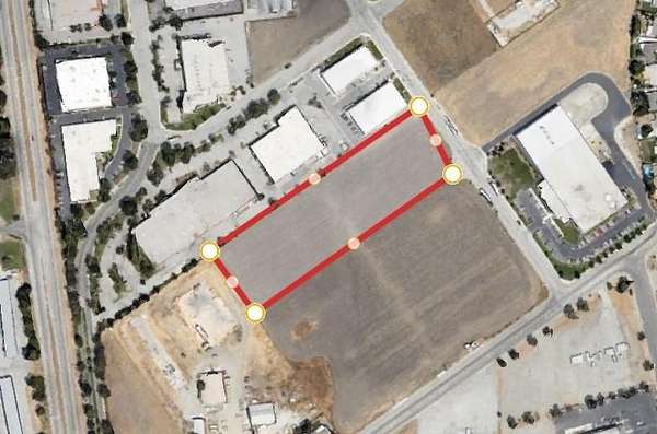 5 Acres of Commercial Land for Lease in Hollister, California