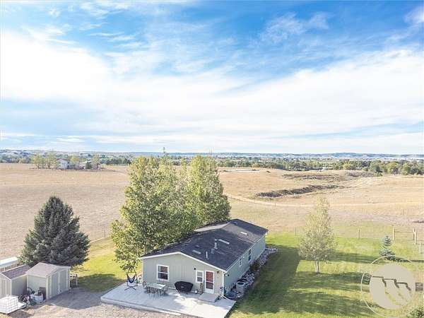 10 Acres of Land with Home for Sale in Laurel, Montana
