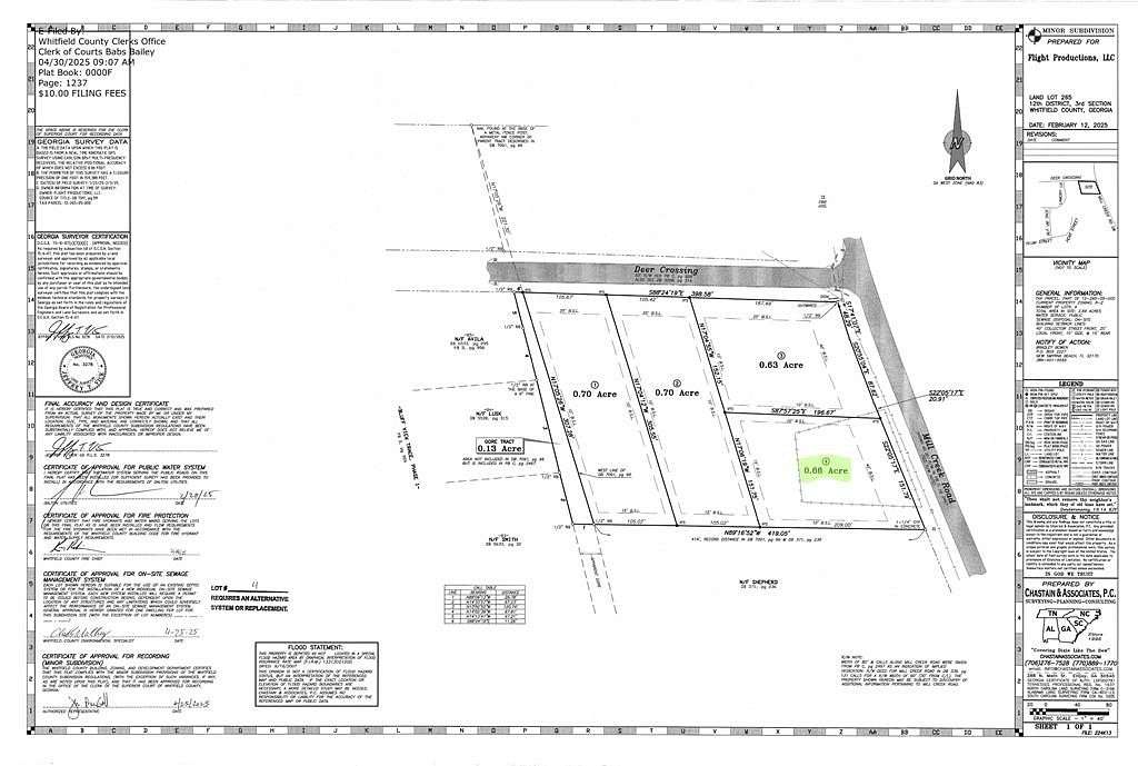 0.66 Acres of Residential Land for Sale in Rocky Face, Georgia