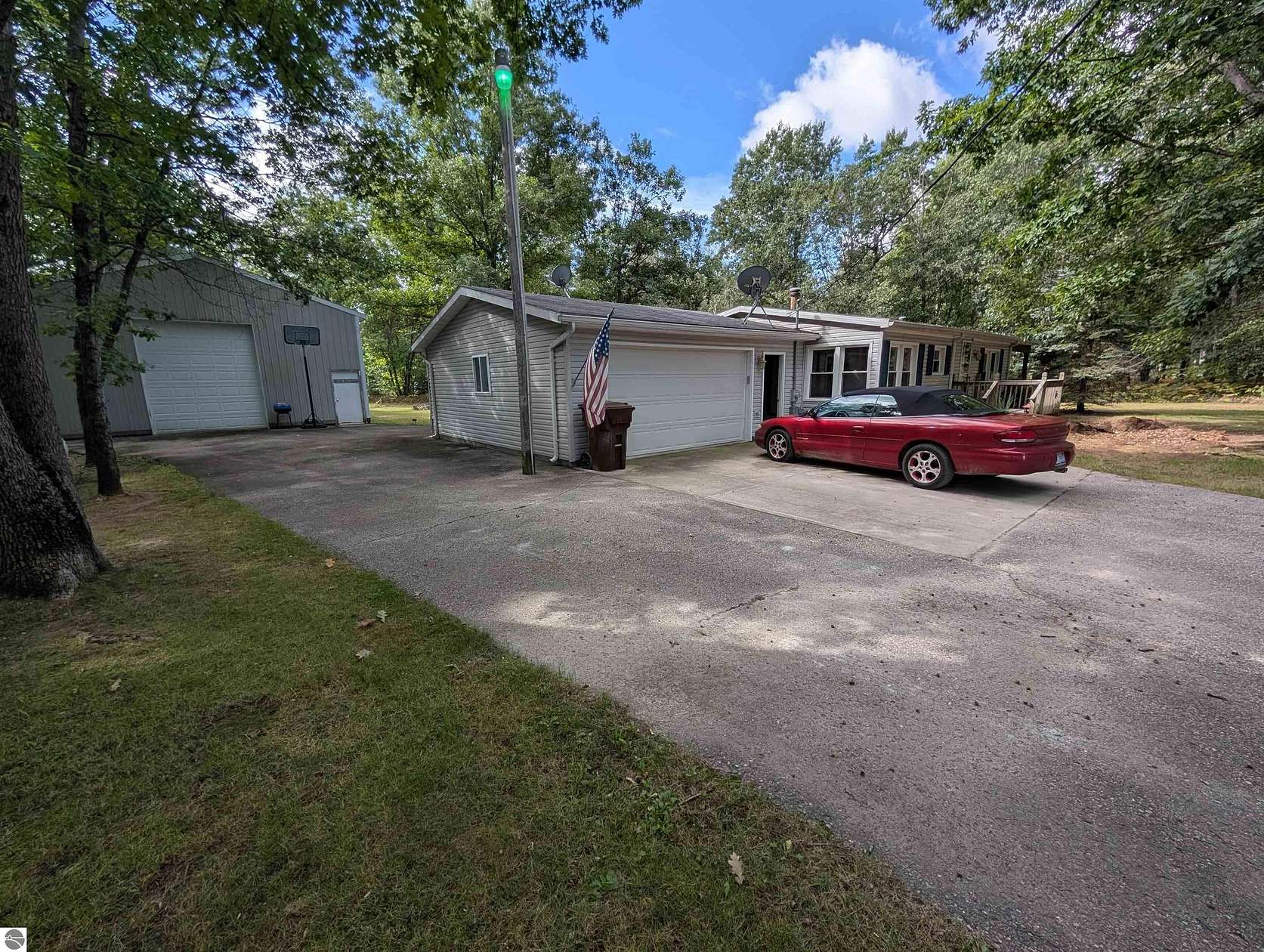 2.49 Acres of Land with Home for Sale in Omer, Michigan