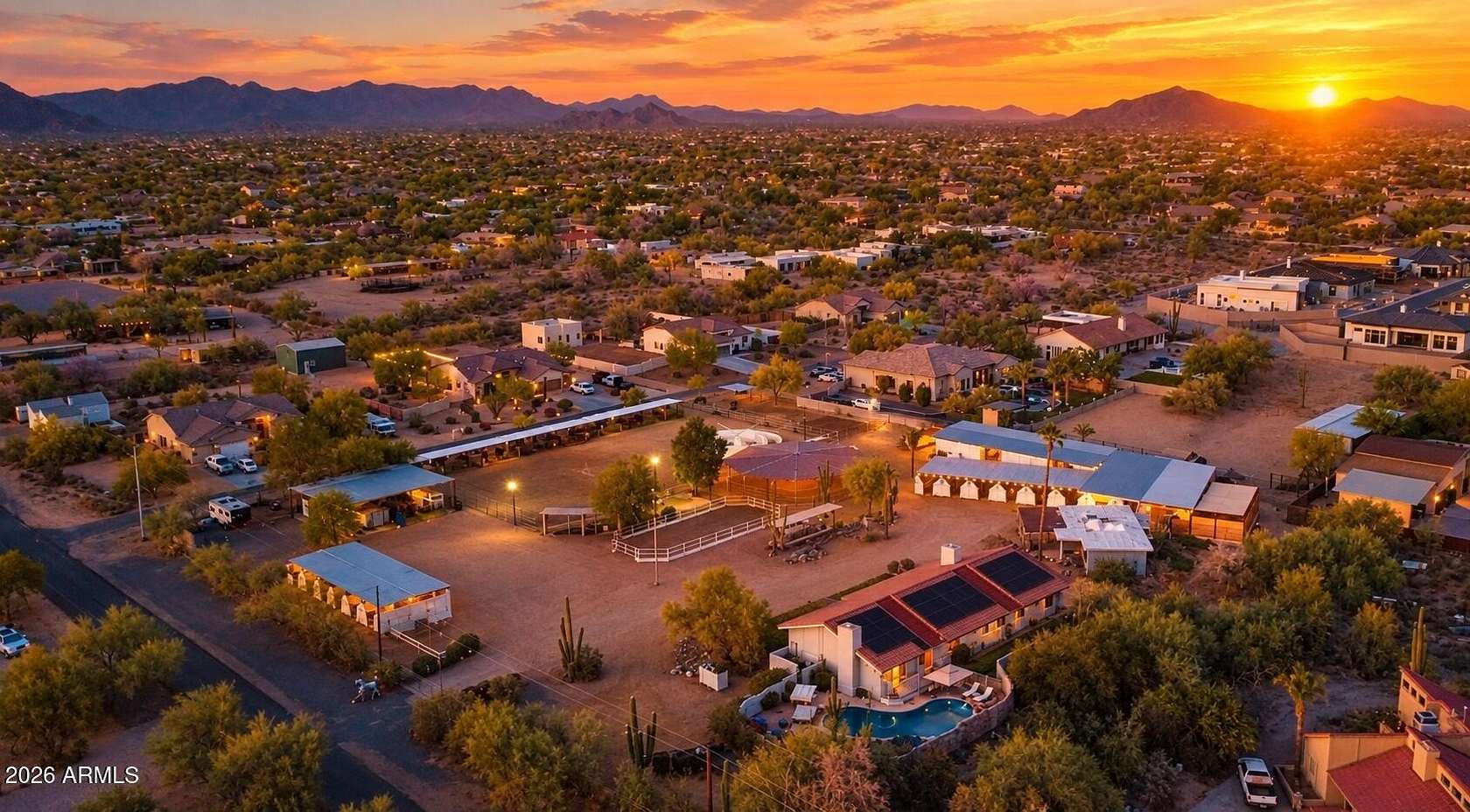 2.4 Acres of Land with Home for Sale in Cave Creek, Arizona