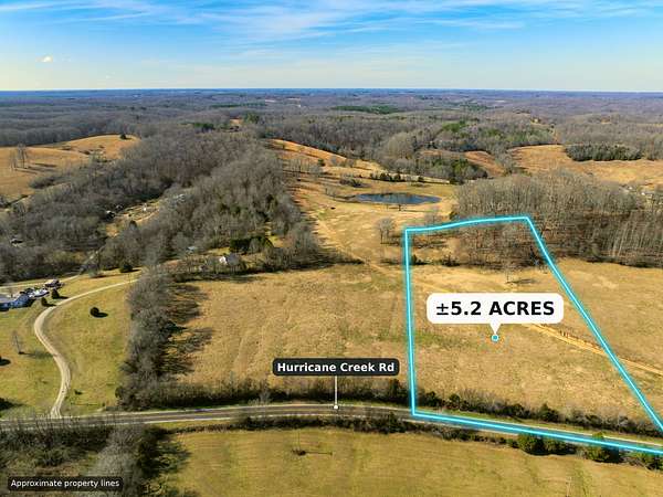 5.2 Acres of Land for Sale in Lawrenceburg, Tennessee