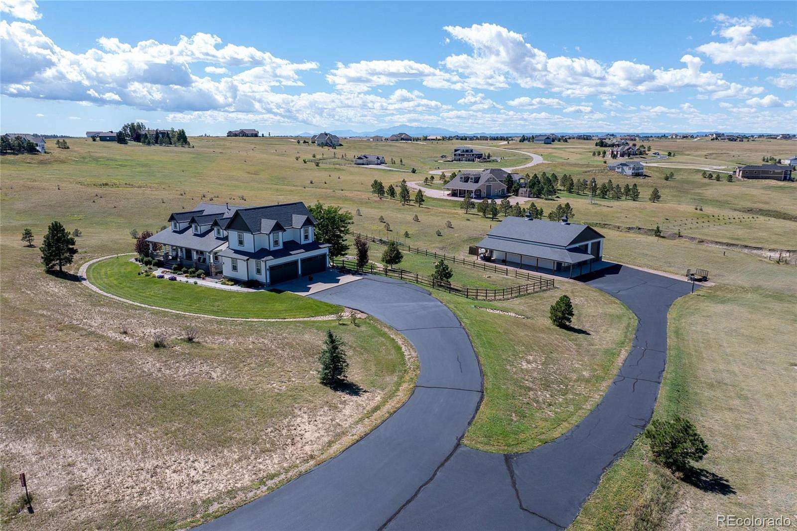5 Acres of Land with Home for Sale in Elizabeth, Colorado