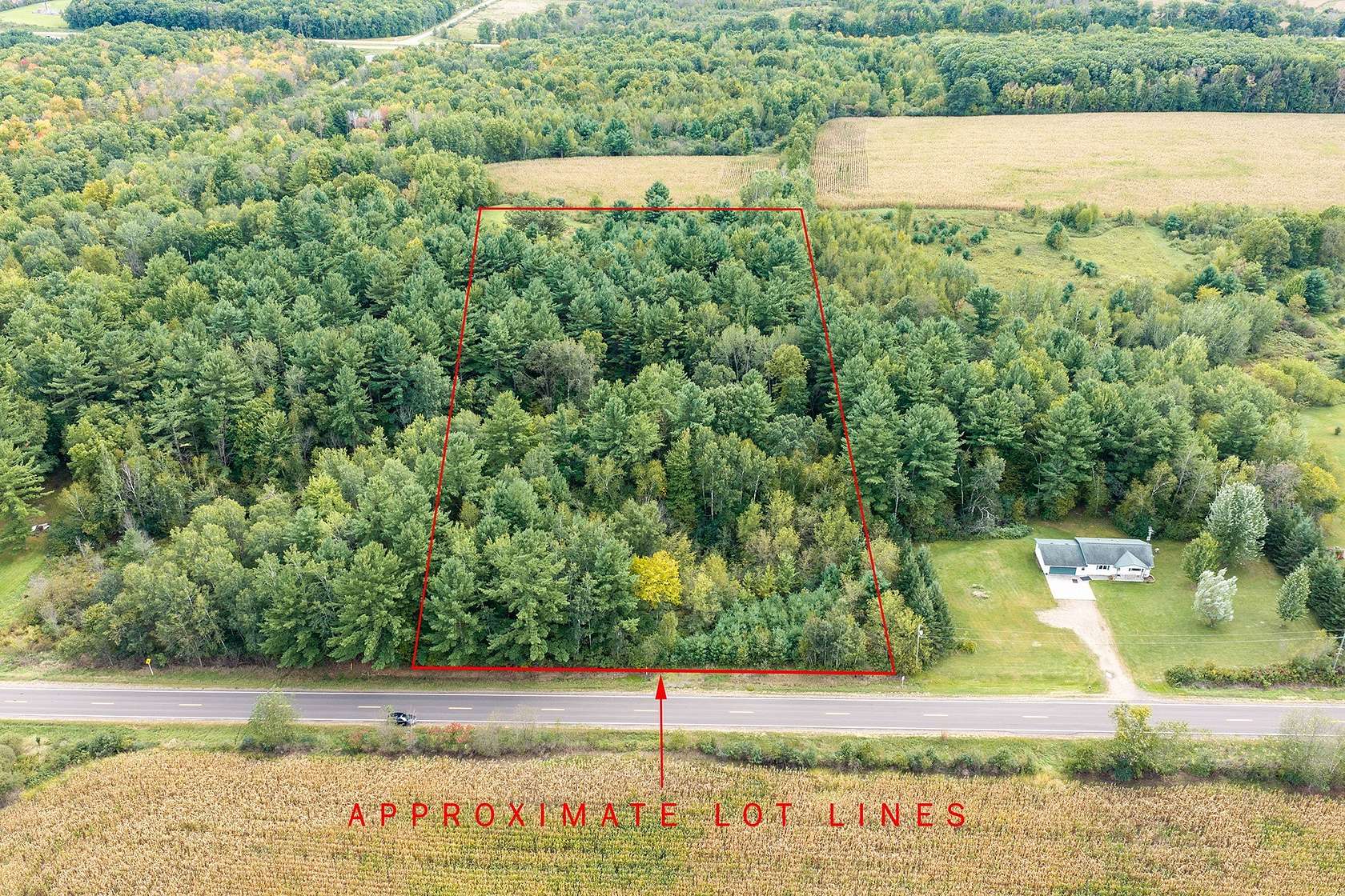 5 Acres of Residential Land for Sale in Cadott, Wisconsin