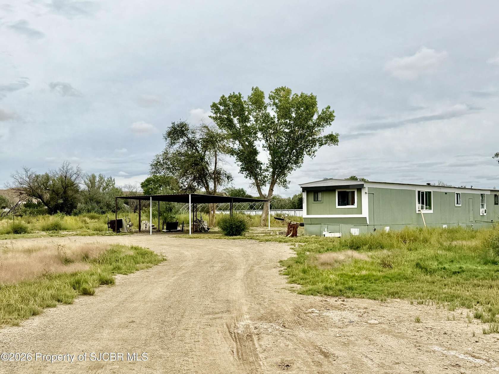 3 Acres of Land with Home for Sale in Waterflow, New Mexico